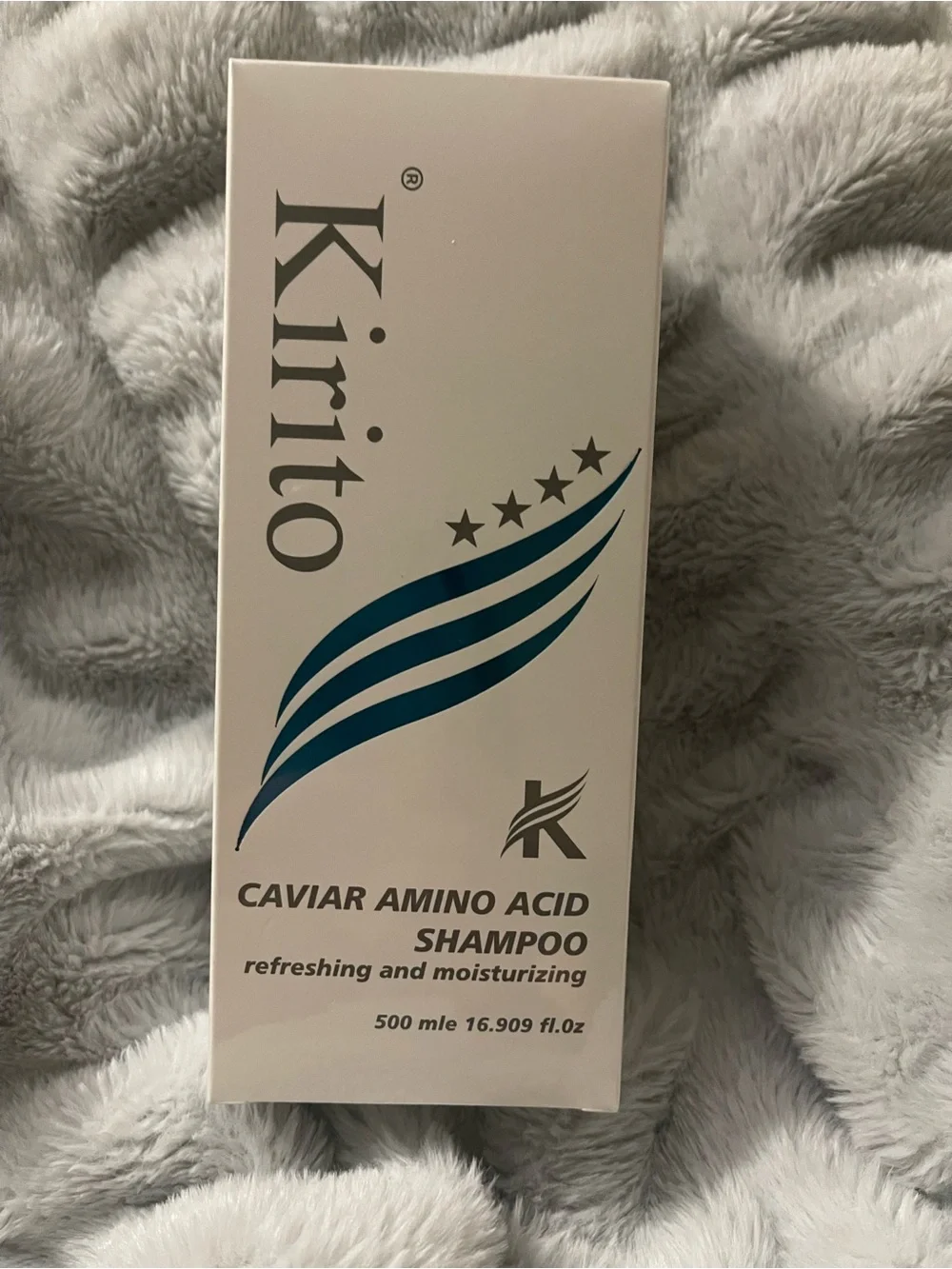 Caviar Amino Acid Shampoo - White with Teal Accents